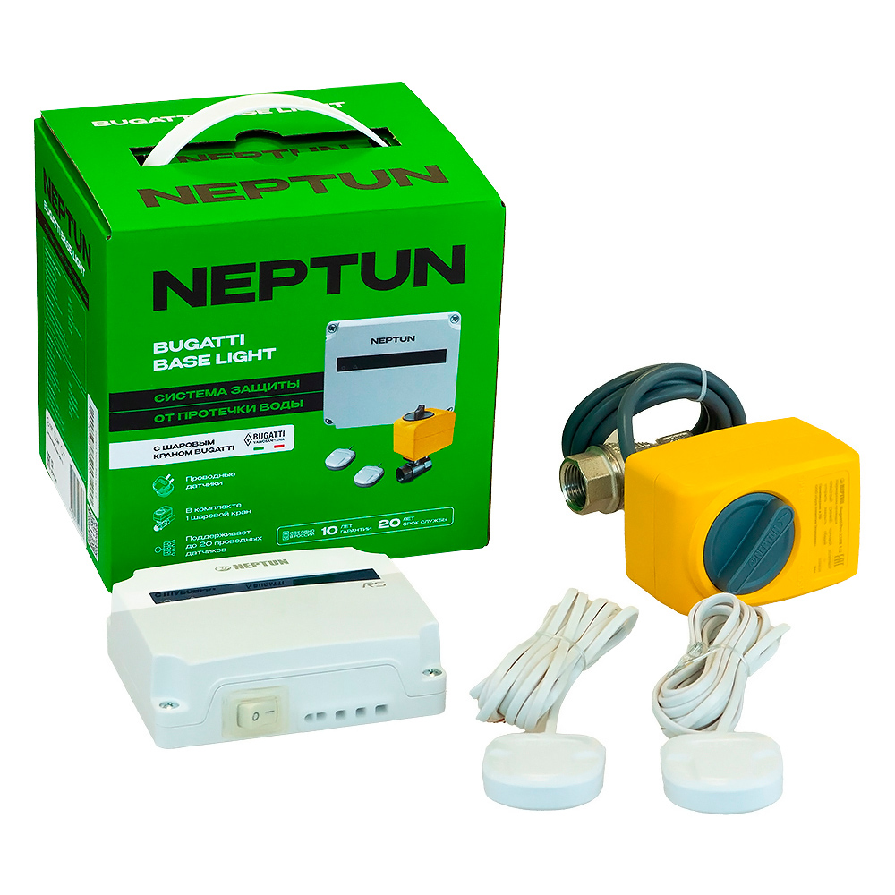 Neptun Bugatti Base Light Система защиты от протечки воды