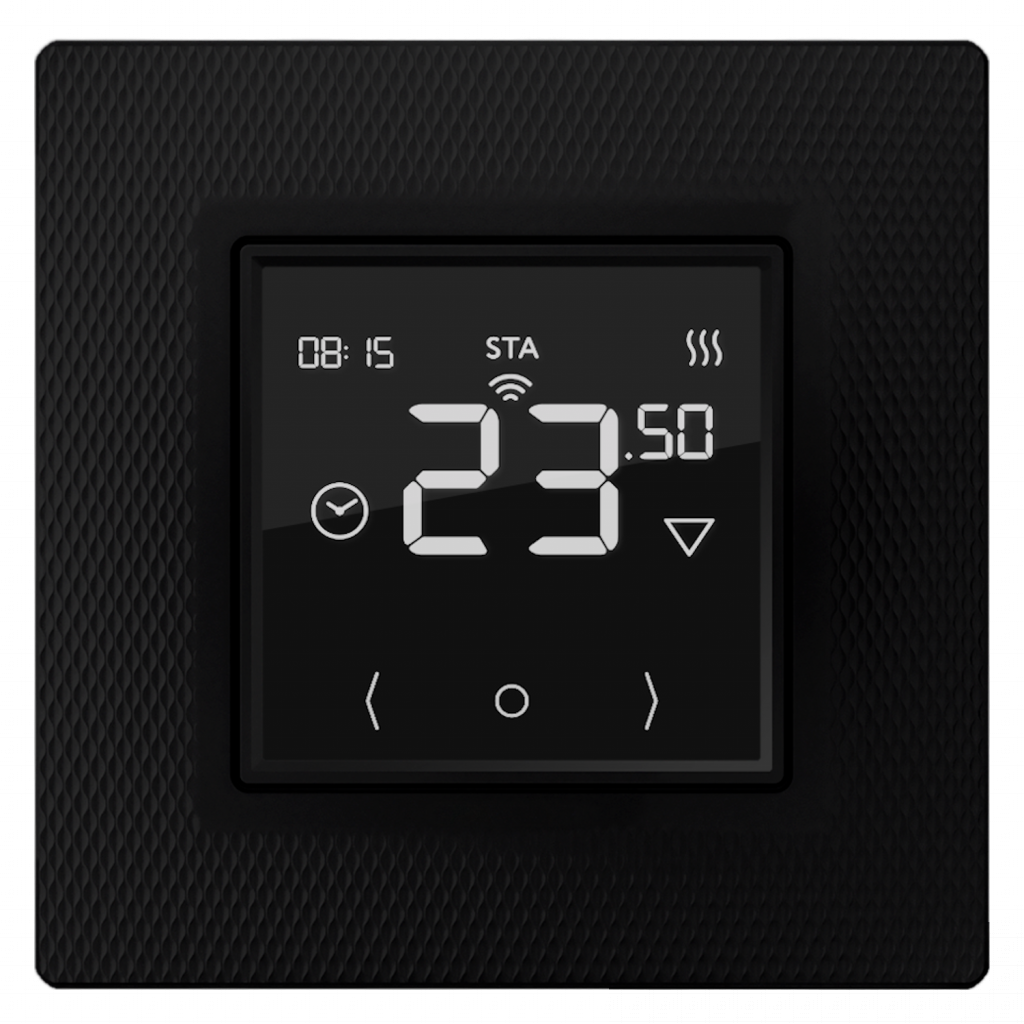 "Теплолюкс" EcoSmart 25 Терморегулятор для теплого пола черный
