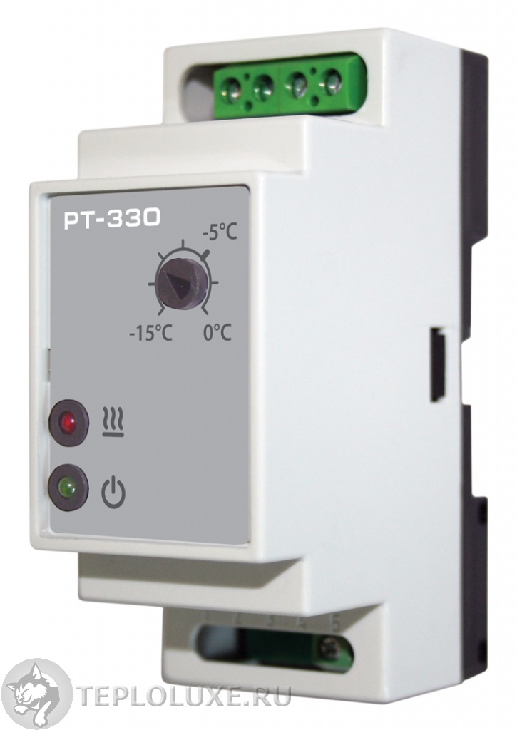 Регулятор температуры электронный РТ-330 с датчиком температуры TST05-2,0 (-50 до +40)