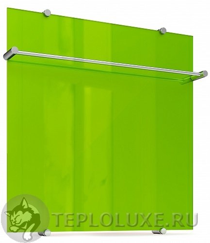 Электрический полотенцесушитель Flora 60x60 Зеленый