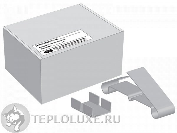 Зажим крепежный БРН/Т.2-50 (коробка)